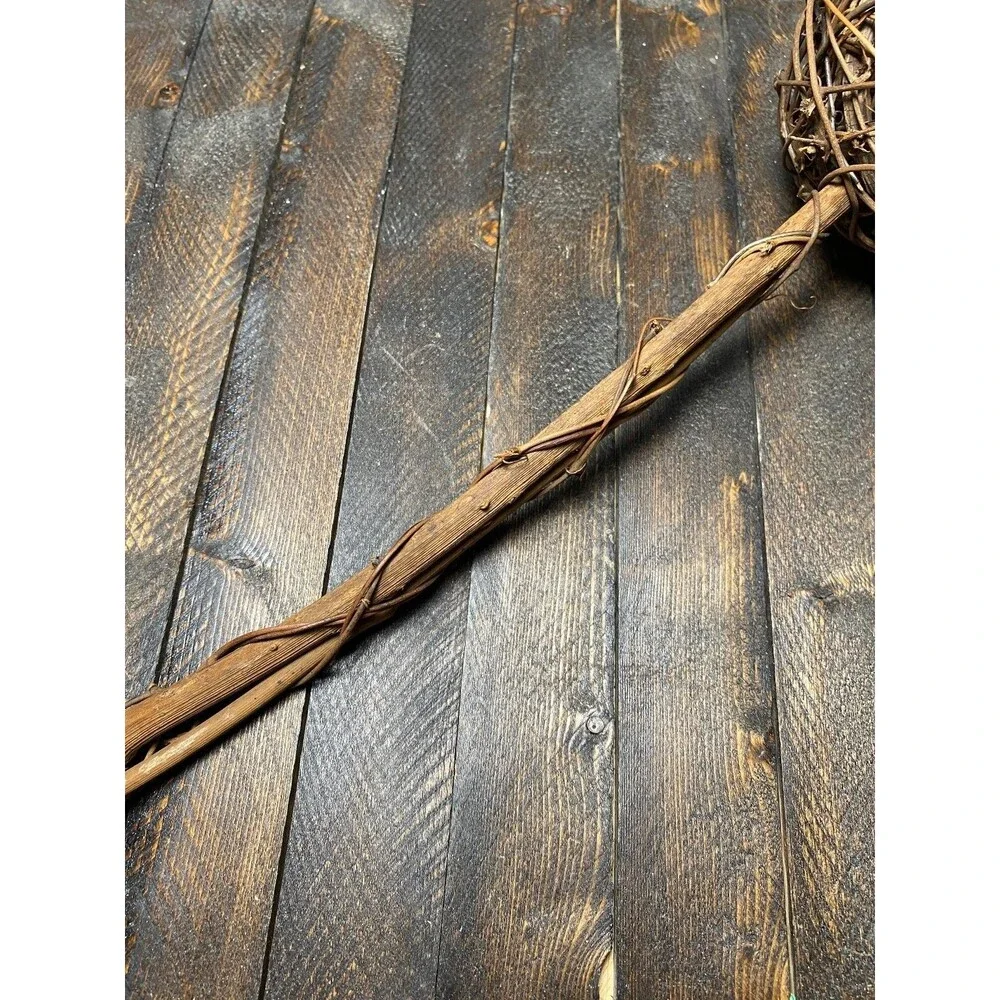 Garden Isle Decorative Twig Sphere Wand Natural Rustic Home Decor